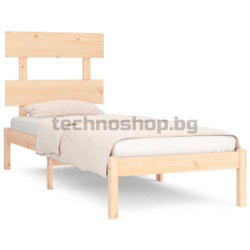 Рамка за легло, дърво масив, 90х200 см