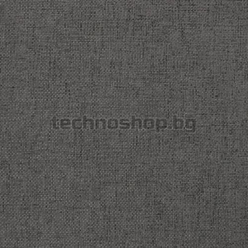 Трапезни столове, 2 бр, тъмносиви, текстил