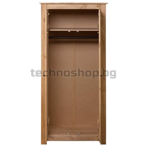 Гардероб, 80x50x171,5 см, бор масив, стил Панама