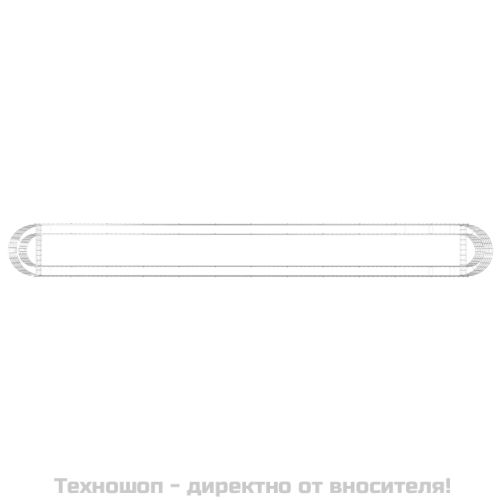 Габион повдигната леха, поцинковано желязо, 470x50x50 cм