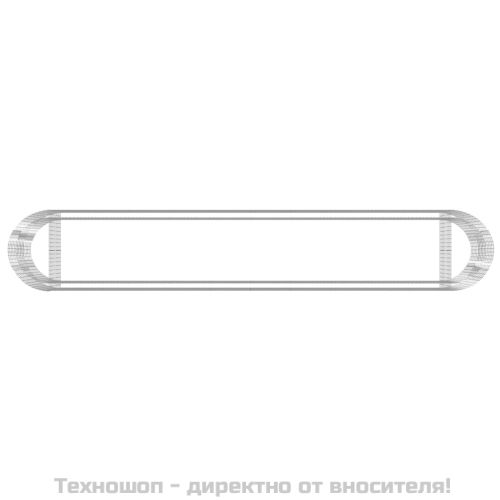 Габион повдигната леха, поцинковано желязо, 600x100x100 cм