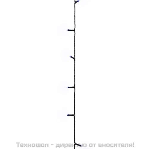 LED стринг с 300 LED синьо 30 м PVC
