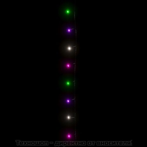 LED стринг с 2000 LED пастелен многоцветен 200 м PVC