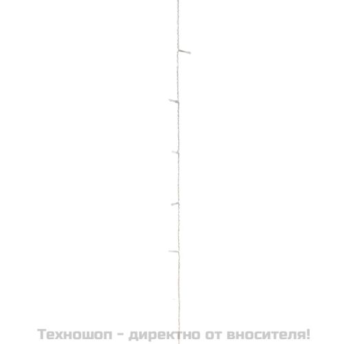 LED стринг със 150 LED топло бяло 15 м PVC