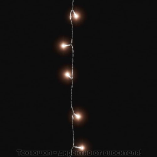 LED стринг с 400 LED топло бяло 40 м PVC