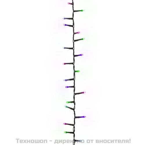 Компактен LED стринг с 400 LED пастелен многоцветен 13 м PVC
