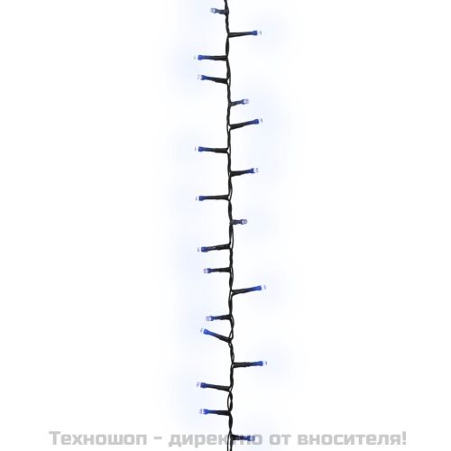 Компактен LED стринг с 2000 LED синьо 45 м PVC