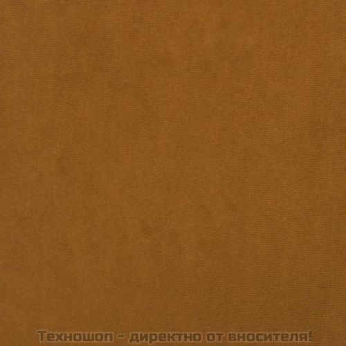 Табуретка, кафява, 60x60x36 см, кадифе