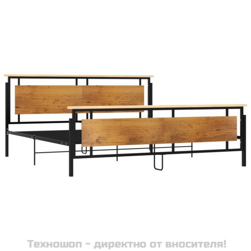 Рамка за легло, метал, 200x200 cм