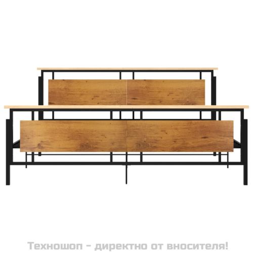 Рамка за легло, метал, 200x200 cм