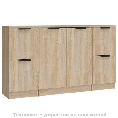 Сайдборди, 3 бр, сонома дъб,инженерно дърво