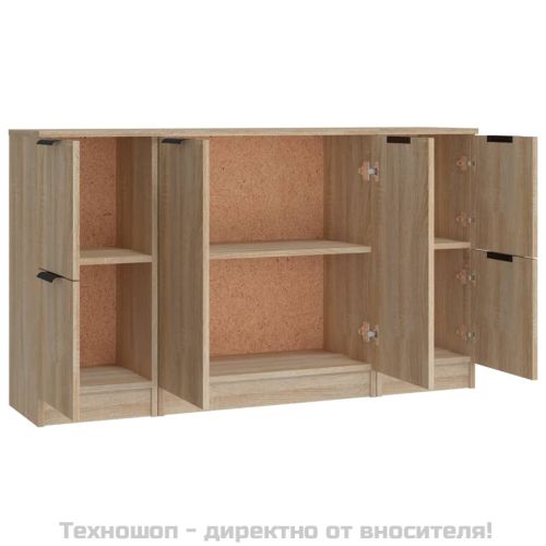 Сайдборди, 3 бр, сонома дъб,инженерно дърво
