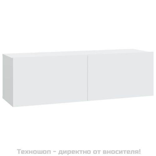 Стенни ТВ шкафове, 4 бр, 100x30x30 см