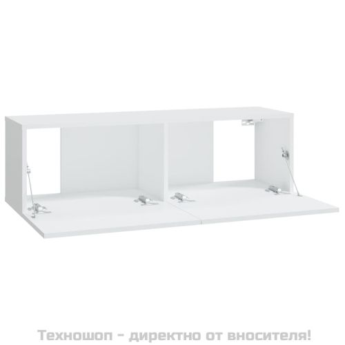 Стенни ТВ шкафове, 4 бр, 100x30x30 см