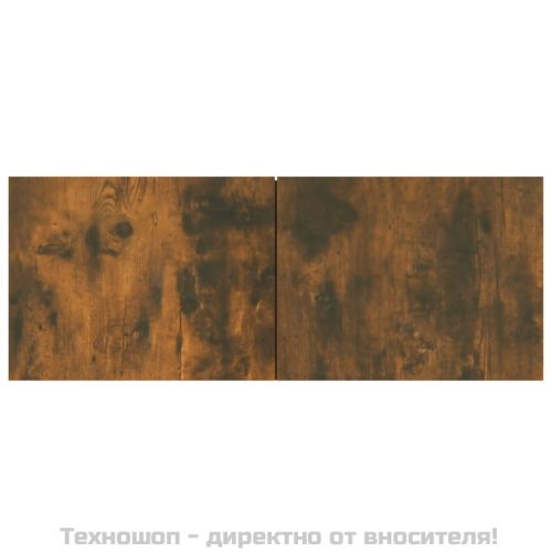 ТB шкафове, 4 бр, опушен дъб, 80x30x30 см, инженерно дърво