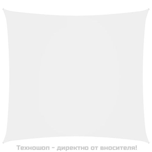 Платно-сенник, Оксфорд текстил, правоъгълно, 2,5x3 м, бяло