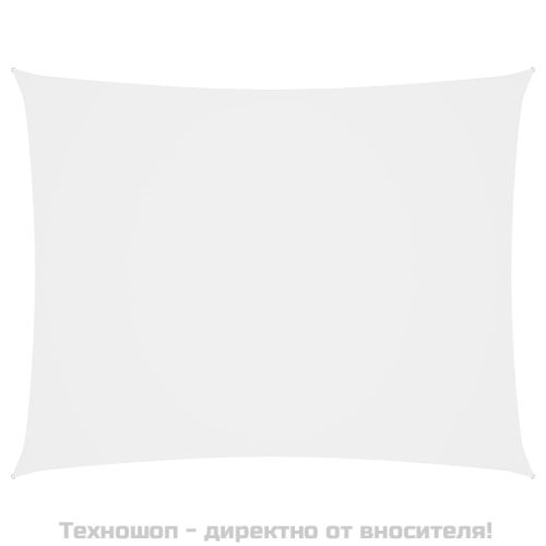Платно-сенник, Оксфорд текстил, правоъгълно, 2,5x3,5 м, бяло