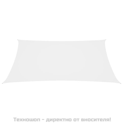 Платно-сенник, Оксфорд текстил, правоъгълно, 2,5x3,5 м, бяло