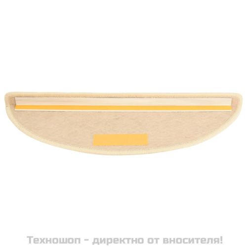 Самозалепващи стелки за стълби сизал 15 бр 56x17x3 см бербер