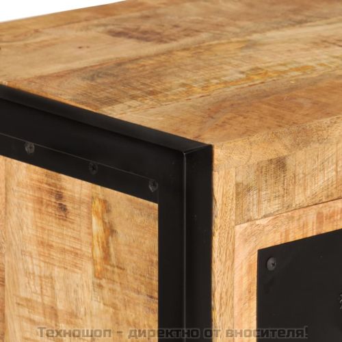 Стойка за вино за 16 бутилки, мангово дърво масив