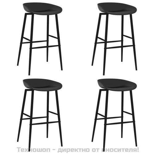 Бар комплект от 5 части, бяло и черно