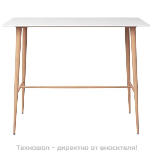 Бар комплект от 5 части, бяло и черно