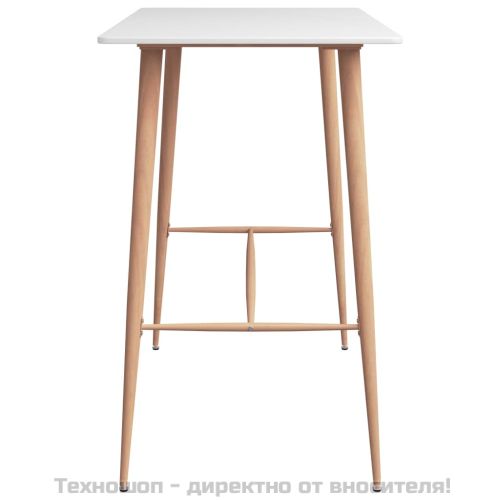 Бар комплект от 5 части, бяло и черно