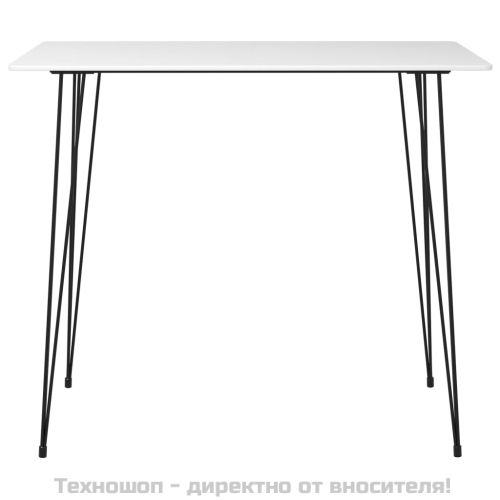 Бар комплект от 5 части, бял