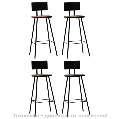 Бар комплект от 5 части, бял