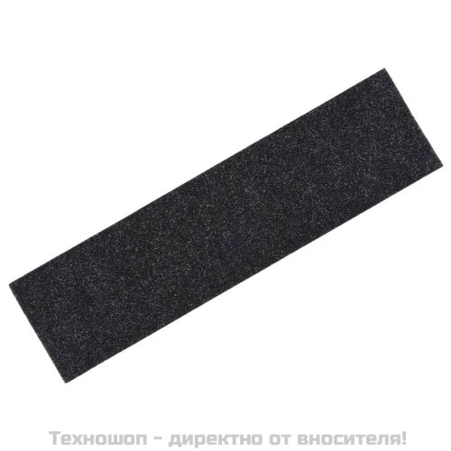 Изтривалки за стълби, самозалепващи се, 15 бр., 76x20 см, черни, правоъгълни