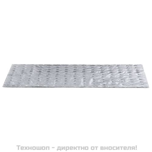 Изтривалки за стълби, самозалепващи се, 15 бр., 76x20 см, черни, правоъгълни