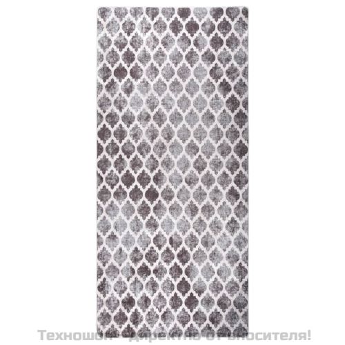 Килим, миещ се, 80x300 см, пъстър, противоплъзгащ