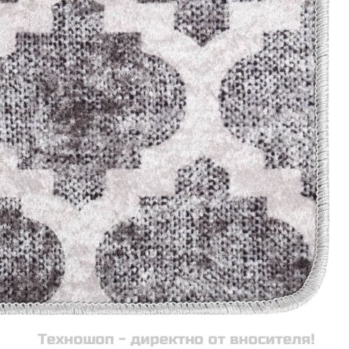 Килим, миещ се, 80x300 см, пъстър, противоплъзгащ