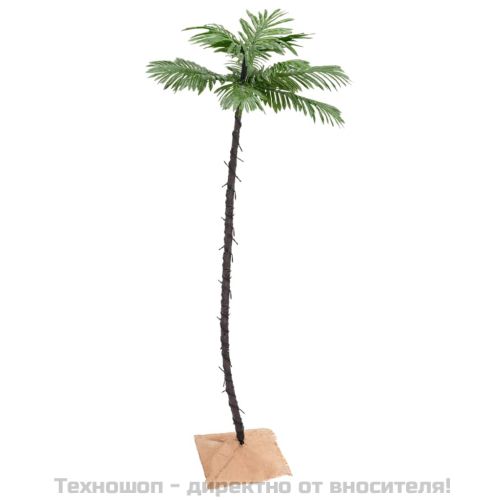 LED палмово дърво топло бяло 96 светодиода 180 см