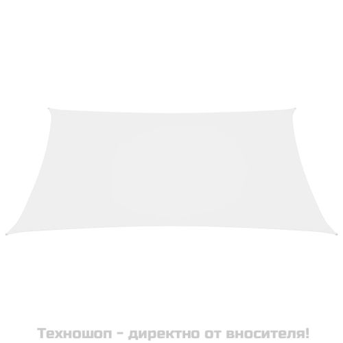 Платно-сенник, Оксфорд текстил, правоъгълно, 2x3,5 м, бяло