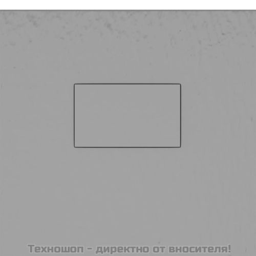 Душ корито, SMC, сиво, 100x80 см