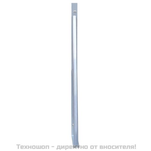 Поддържащи скоби за ограда, 3 бр, поцинкована стомана