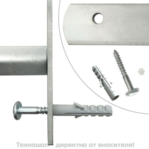 Регулируеми решетки за прозорци, 2 бр, 700-1050 мм