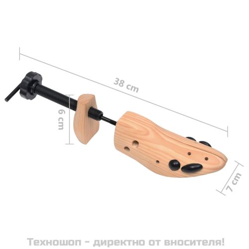 Калъпи за обувки, размер 36-40, борово дърво масив