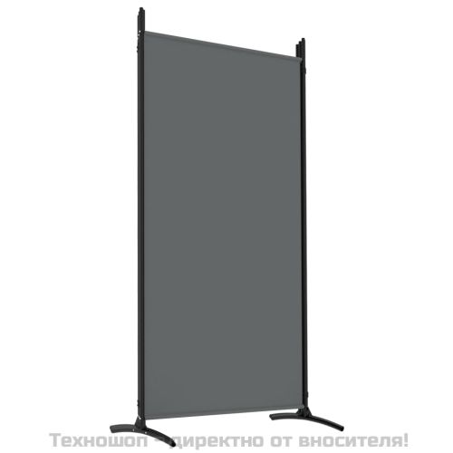 Параван за стая, 6 панела, антрацит, 433x180 cм, тексти5