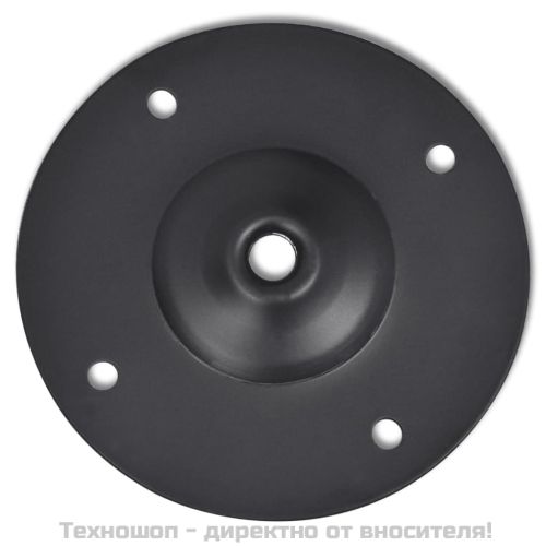 Телескопични крака за маса, черни, 2 бр, 710 мм-1100 мм