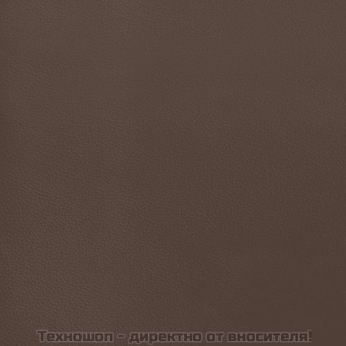 Матрак с покет пружини средна твърдост кафяв 90x200x20 см изкуствена кожа