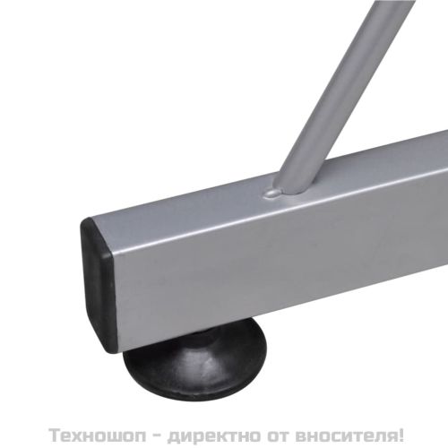 Ъглово компютърно бюро, черно, 132x112x99 см, инженерно дърво