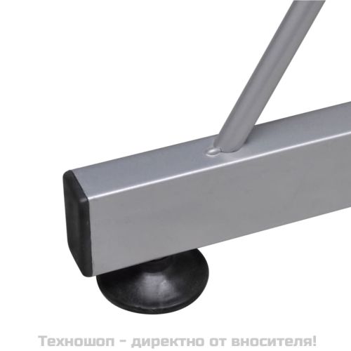 Ъглово компютърно бюро, кафяво, 132x112x99 см, инженерно дърво