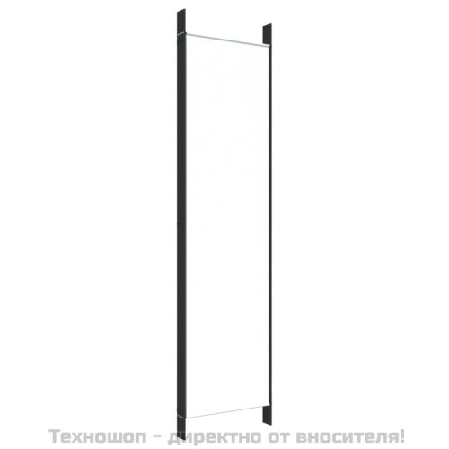 Параван за стая, 5 панела, бял, 250x200 см, текстил
