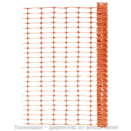 Сигнално маркировъчна мрежа, 50 м, оранжева