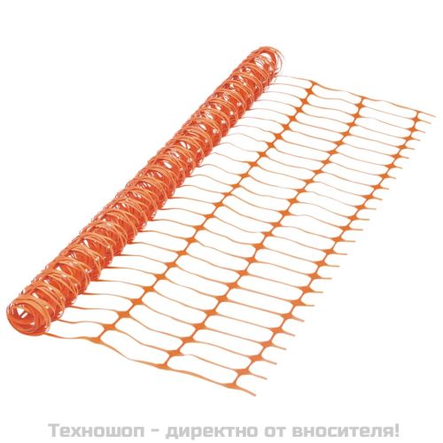 Сигнално маркировъчна мрежа, 50 м, оранжева