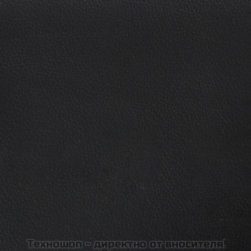 Матрак с покет пружини средна твърдост черен 140x200x20 см изкуствена кожа