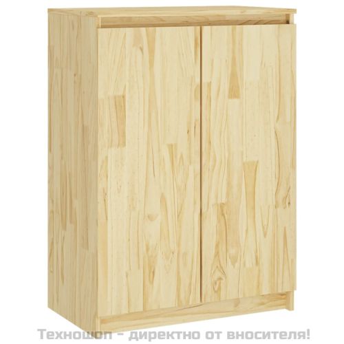 Странични шкафове, 3 бр, борова дървесина масив