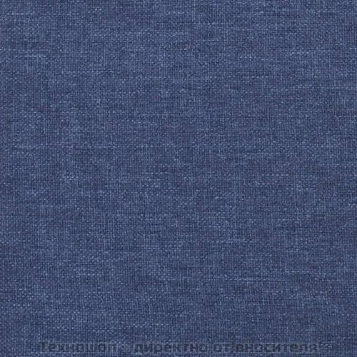 Матрак за легло с покет пружини средна твърдост синьо 180x200x20 см плат